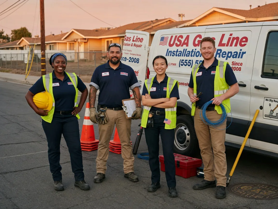 Gas Line Installation company in Sandstone, WV